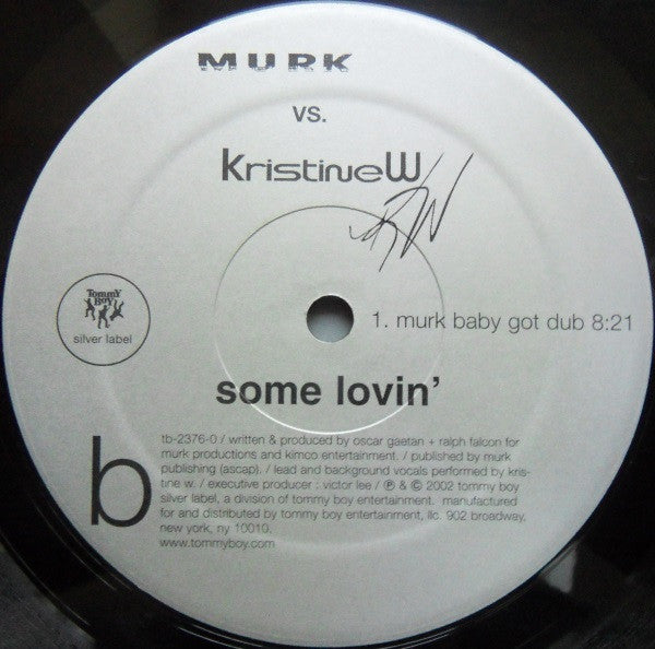 MURK - Some Lovin' | Excellent (EX) Excellent (EX) - HOUSE / USED *EXCELLENT*