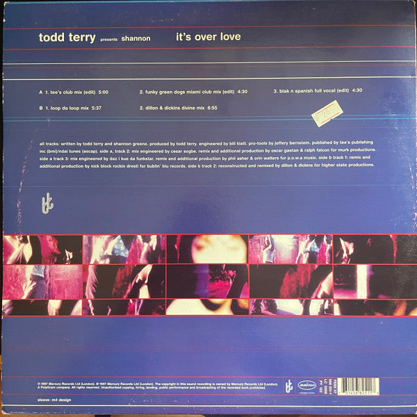 It's Over Love | Excellent (EX) Very Good Plus (VG+) - HOUSE / USED *EXCELLENT*