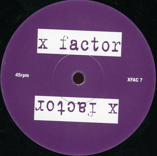 Various X Factor *U2 / IIO* 12" Excellent (EX) Generic