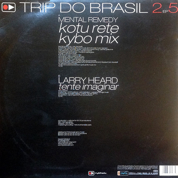Trip Do Brasil 2 - EP5 (VINYL) | Excellent (EX) Very Good Plus (VG+) - HOUSE / USED *EXCELLENT*
