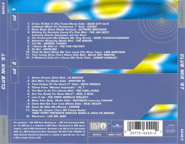 Club Mix '97 (2xCD) | Near Mint (NM) Near Mint (NM) - HOUSE / USED *NEAR MINT*