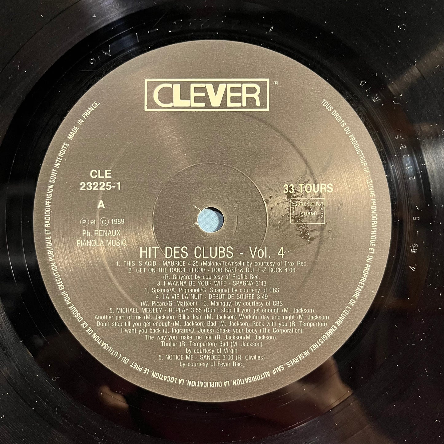 Le Hit Des Clubs Vol. 4 *FRANCE* | Near Mint (NM) Near Mint (NM)