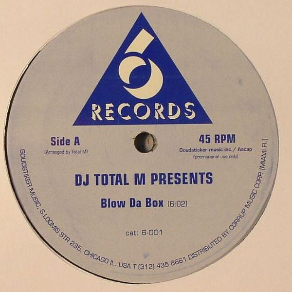 Blow Da Box | Near Mint (NM) Generic - HOUSE / USED *NEAR MINT*