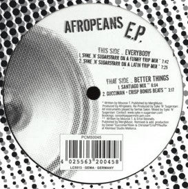 Afropeans Afropeans E.P. 12" Very Good (VG) Very Good (VG)