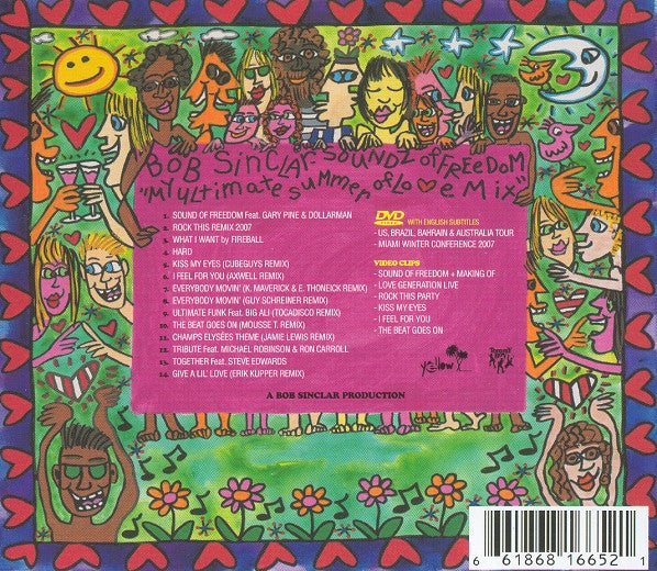 Soundz Of Freedom (My Ultimate Summer Of Love Mix) (CD&DVD) | Near Mint (NM) Near Mint (NM) - HOUSE / USED *NEAR MINT*