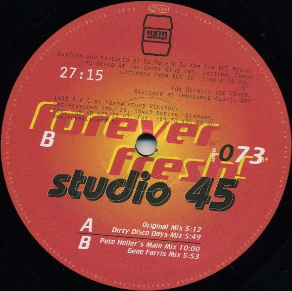 Freak It | Near Mint (NM) Excellent (EX) - HOUSE / USED *NEAR MINT*