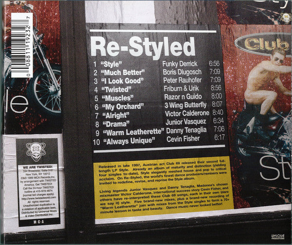 Re-Styled (CD) | Near Mint (NM) Near Mint (NM) - HOUSE / USED *NEAR MINT*