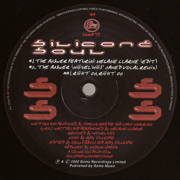 The Answer / Right On, Right On (VINYL) | Very Good Plus (VG+) Excellent (EX) - HOUSE / USED *VERY GOOD+*