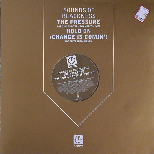 Sounds Of Blackness The Pressure / Hold On (Change Is Comin') 12" Very Good Plus (VG+) Very Good (VG)