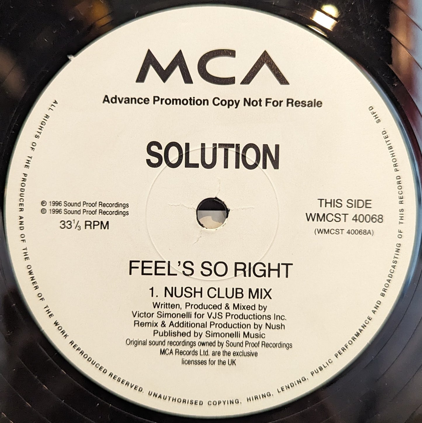 Feels So Right | Very Good (VG) Very Good (VG)