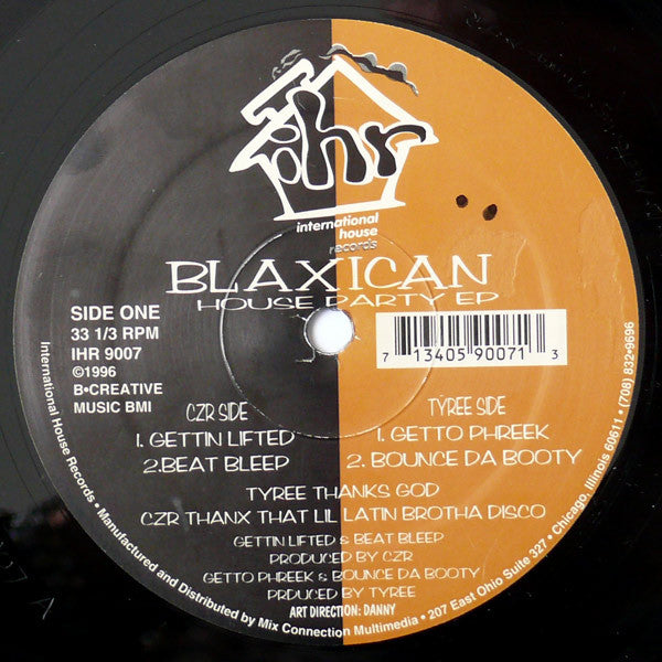 House Party EP (VINYL) | Very Good (VG) Generic - HOUSE / USED *VERY GOOD*