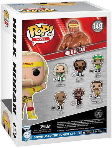 Funko POP! WWE: Hulkamania Hulk Hogan with Belt (Vinyl Figure, Collectible) |