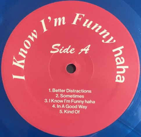 I Know I'm Funny Haha (OPAQUE BLUE VINYL) | Mint (M) Mint (M)