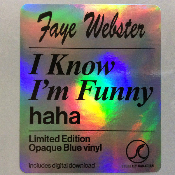 I Know I'm Funny Haha (OPAQUE BLUE VINYL) | Mint (M) Mint (M)