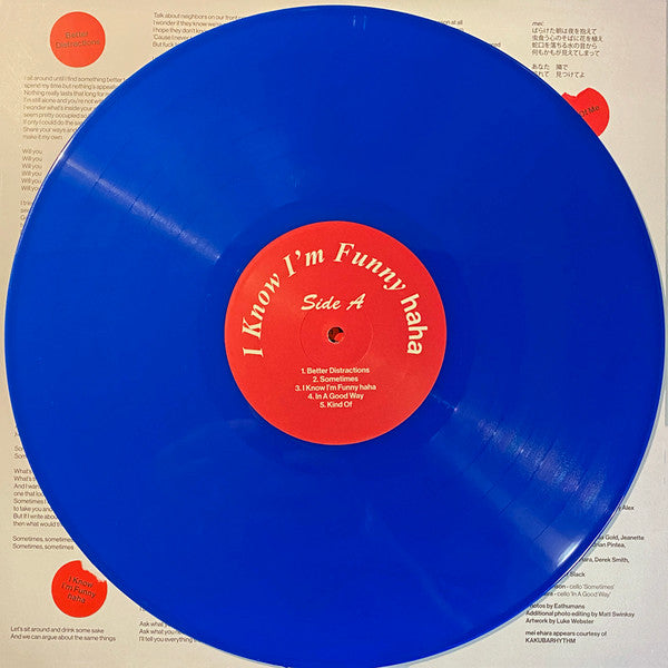 I Know I'm Funny Haha (OPAQUE BLUE VINYL) | Mint (M) Mint (M)