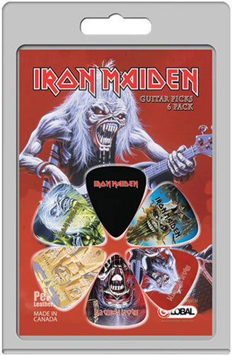 Iron Maiden - Perri's - Iron Maiden - Eddie Biker - Guitar Picks (6 Pack) |