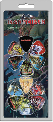 Iron Maiden - Perri's - Iron Maiden - Guitar Picks (12 Pack) |