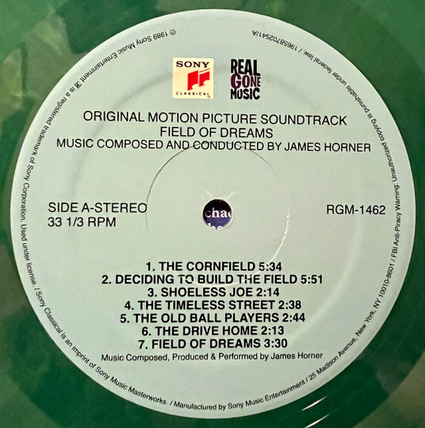 Field Of Dreams (Original Motion Picture Soundtrack) | Mint (M) Mint (M) - SOUNDTRACK *COLOR*