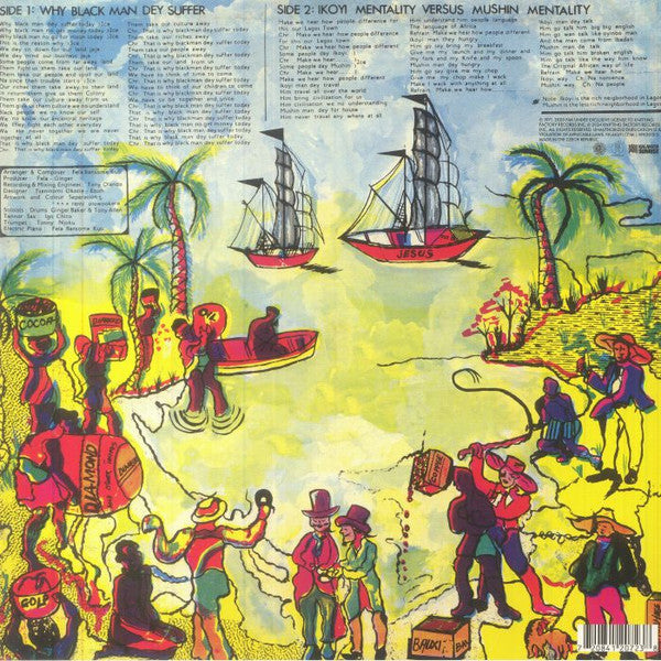 Fela Kuti - Why Black Man Dey Suffer....... | Mint (M) Mint (M) - WORLD *SEALED/COLOR*