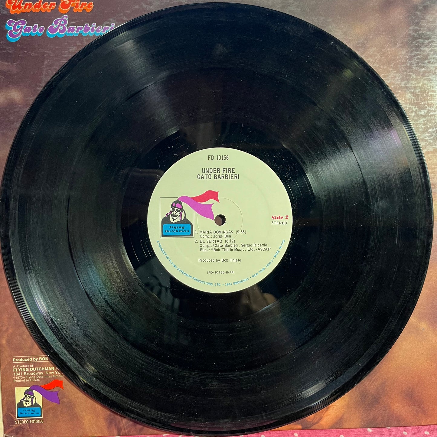 Gato Barbieri - Under Fire | Very Good (VG) Excellent (EX) - JAZZ/LATIN / USED *VERY GOOD*