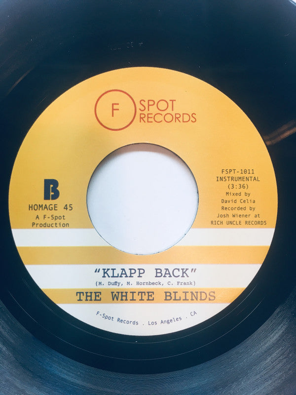 The White Blinds - Sing A Simple Song b/w Klapp Back | Mint (M) Generic - JAZZ *NEW/45*