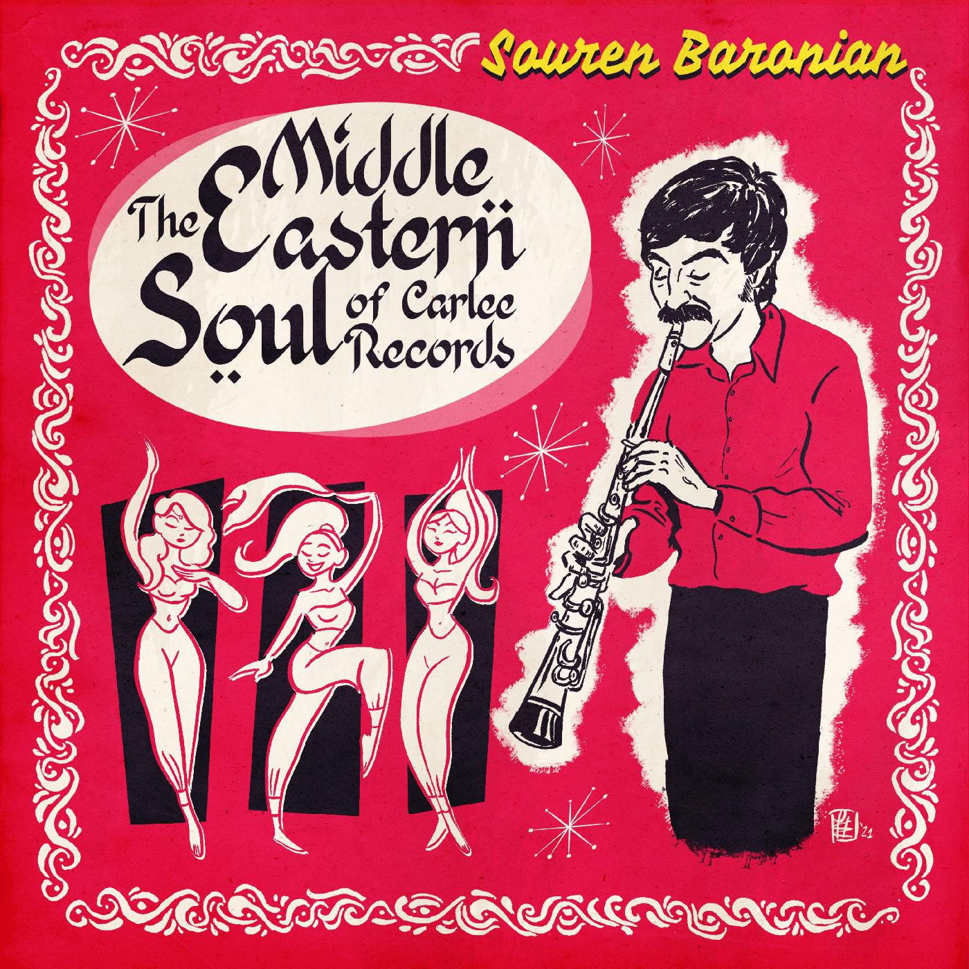 Baronian, Souren - The Middle Eastern Soul of Carlee Records (TRANSLUCENT GOLD VINYL) | Mint (M) Mint (M) - JAZZ *NEW*