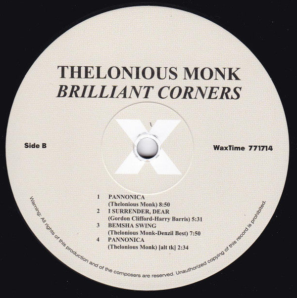Brilliant Corners | - JAZZ *SEALED*