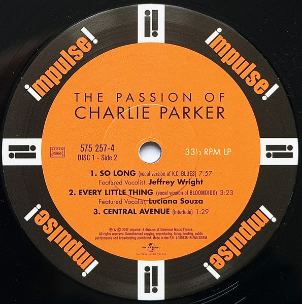 The Passion Of Charlie Parker (2xVINYL) | Mint (M) Mint (M) - JAZZ *NEW*