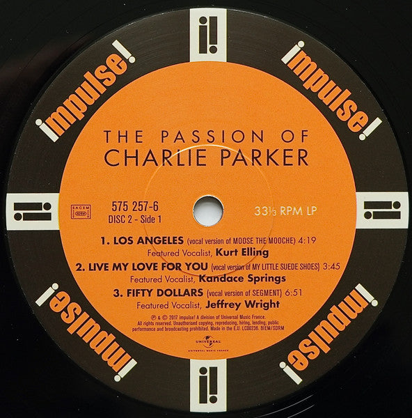 The Passion Of Charlie Parker (2xVINYL) | Mint (M) Mint (M) - JAZZ *NEW*