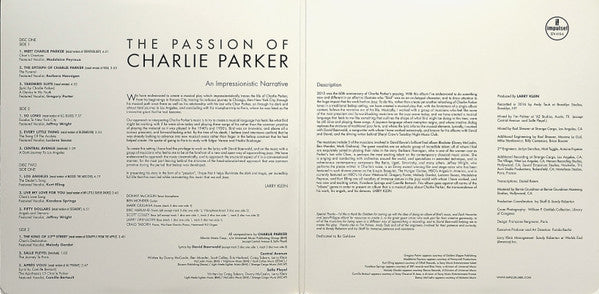 The Passion Of Charlie Parker (2xVINYL) | Mint (M) Mint (M) - JAZZ *NEW*