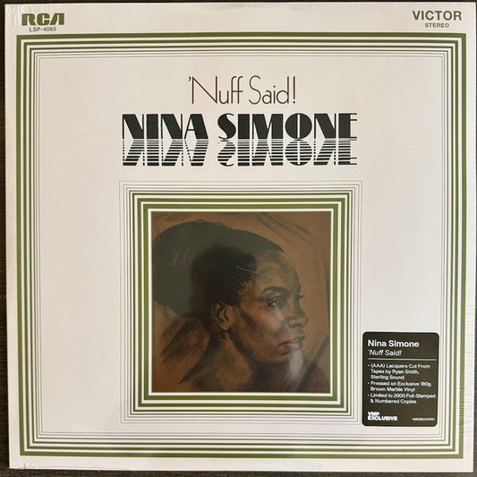 Nina Simone 'Nuff Said! LP Mint (M) Mint (M)