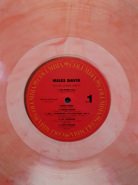 You're Under Arrest (RED & CLEAR MARBLE VINYL) | Mint (M) Mint (M)