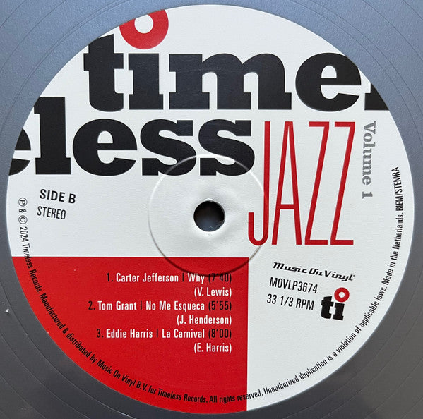 Timeless Jazz Classics Volume 1 | Mint (M) Mint (M)