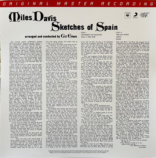 Sketches Of Spain (MFSL BOX LP) | Mint (M) Mint (M) - JAZZ *SEALED*