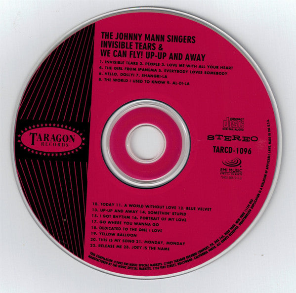 Invisible Tears / We Can Fly Up-Up And Away *CD* | Mint (M) Mint (M)
