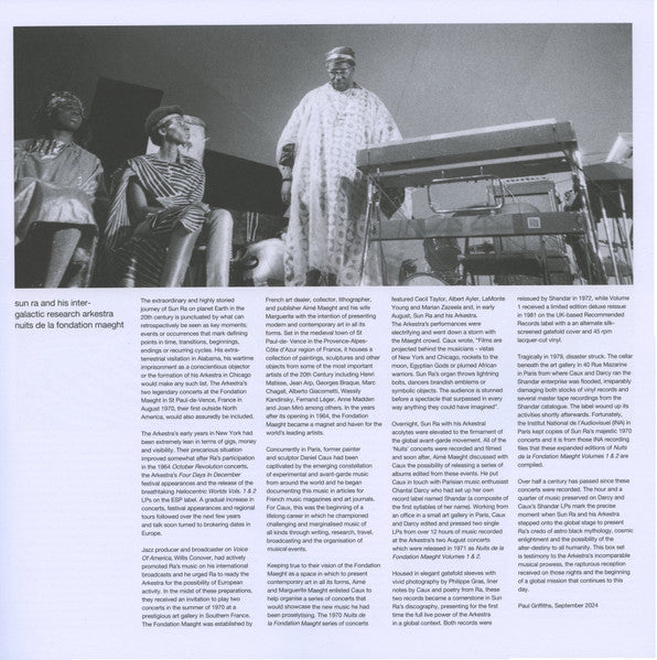 Nuits De La Fondation Maeght (RSD 2025 BOX SET - VINYL) | Mint (M) Mint (M) - JAZZ *SEALED*