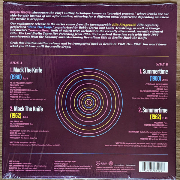 Ella In Berlin (RSD VINYL) | Mint (M) Mint (M) - JAZZ *SEALED*