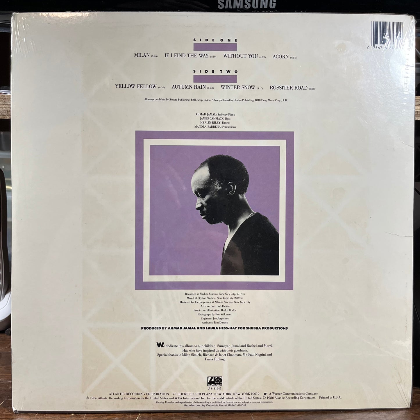 Rossiter Road (VINYL) | Mint (M) Near Mint (NM) - JAZZ *SEALED*