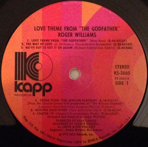 Love Theme From "The Godfather" *SEALED* | Mint (M) Mint (M)