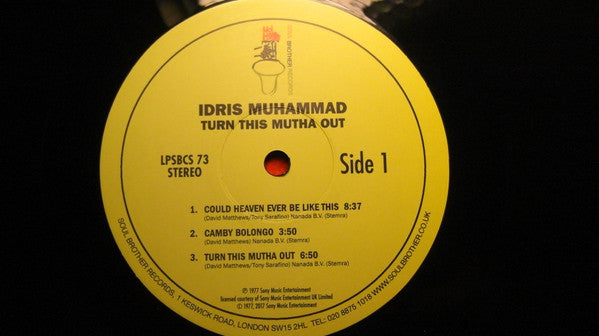 Turn This Mutha Out (VINYL) | Mint (M) Mint (M) - JAZZ *SEALED*