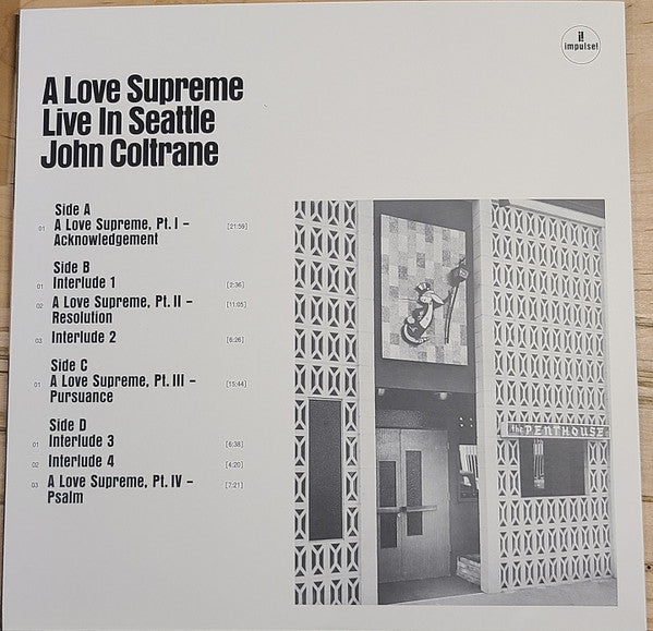 A Love Supreme: Live In Seattle *DINGED* (2xVINYL) | Mint (M) Excellent+ (EX+) - JAZZ *SEALED*