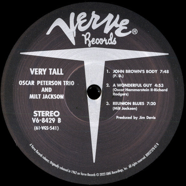 Very Tall *ACOUSTIC SOUNDS* | Mint (M) Mint (M) - JAZZ *SEALED*