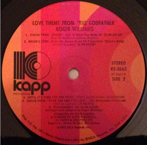 Love Theme From "The Godfather" *SEALED* | Mint (M) Mint (M)