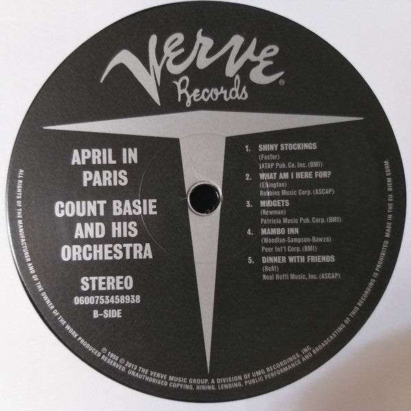 April In Paris | Mint (M) Mint (M) - JAZZ *SEALED*