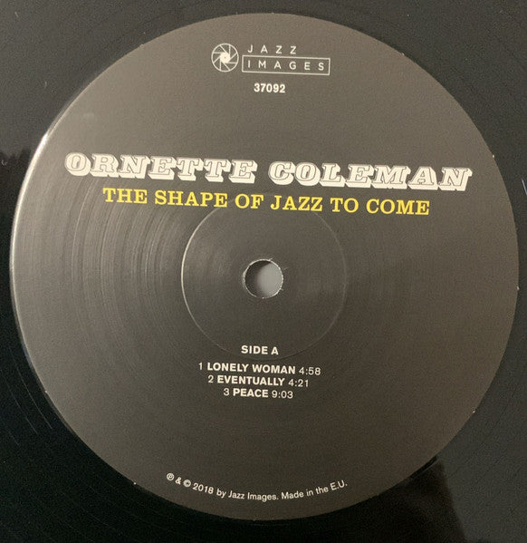 The Shape Of Jazz To Come (VINYL) | - JAZZ *SEALED*