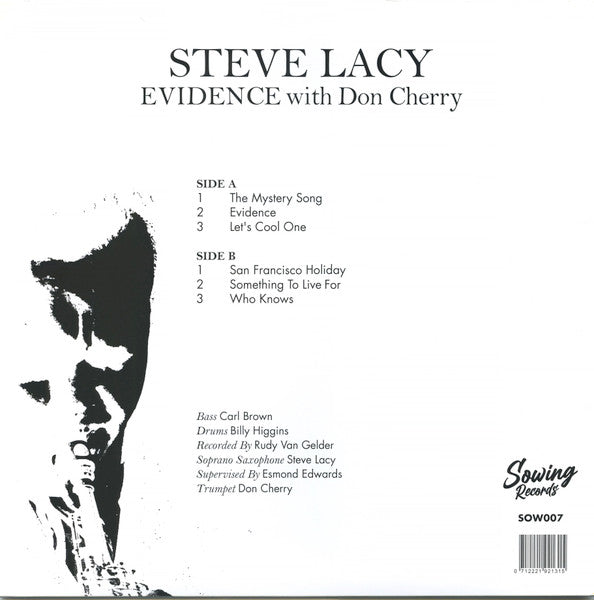 Evidence (CLEAR VINYL) | Mint (M) Mint (M)