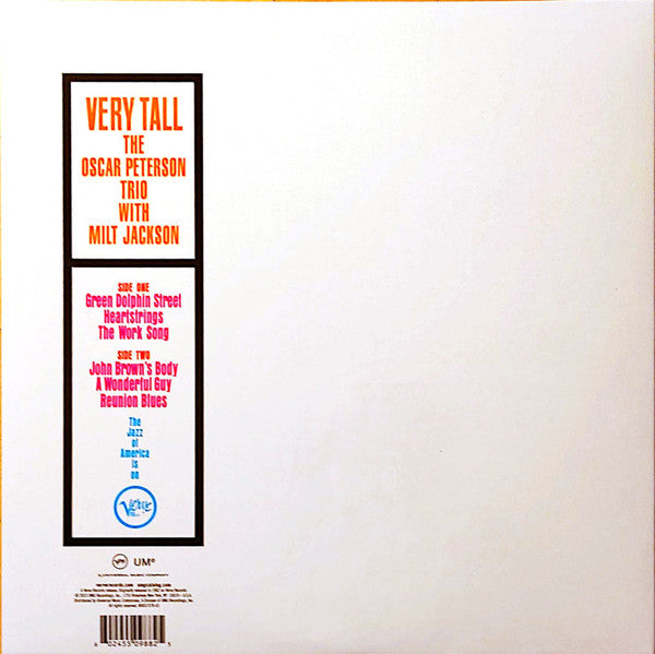 Very Tall *ACOUSTIC SOUNDS* | Mint (M) Mint (M) - JAZZ *SEALED*