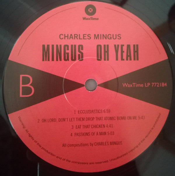 Oh Yeah | Mint (M) Mint (M) - JAZZ *SEALED*