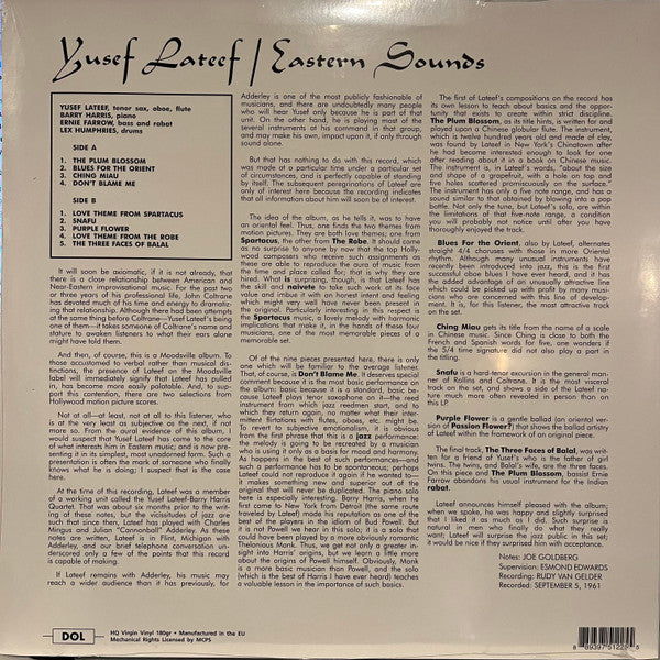 Eastern Sounds (VINYL LP) | Mint (M)
