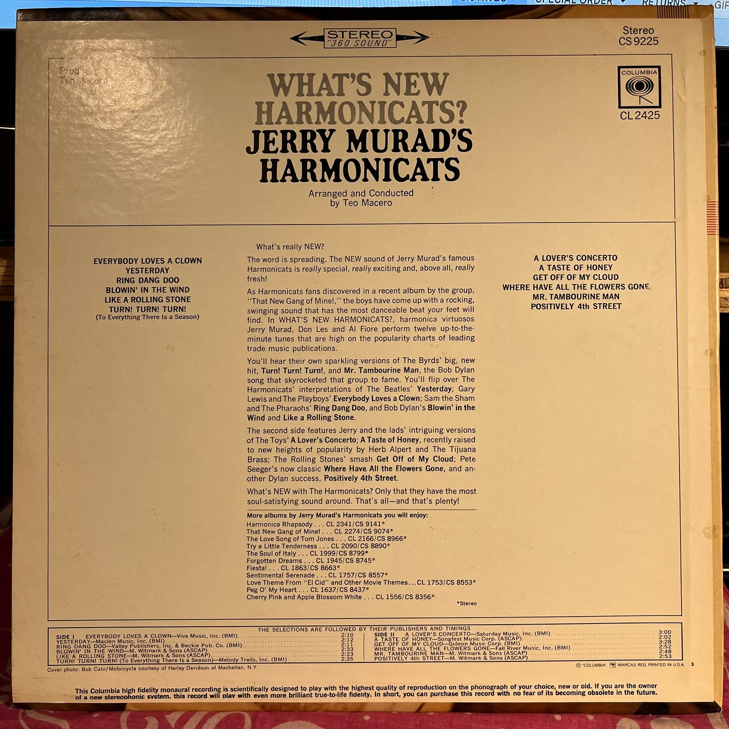 What's New Harmonicats? | Mint (M) Very Good Plus (VG+)